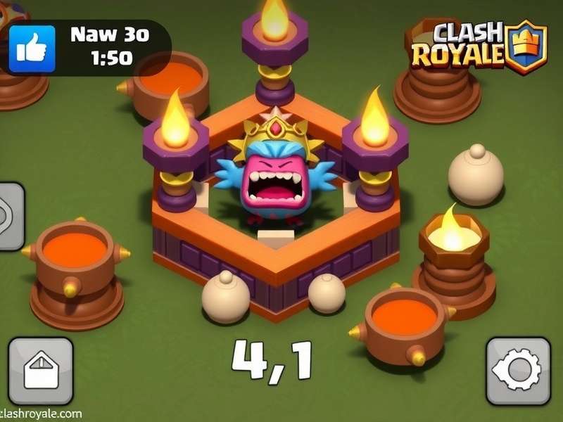 Cardamom Clash Royale Game Screenshot